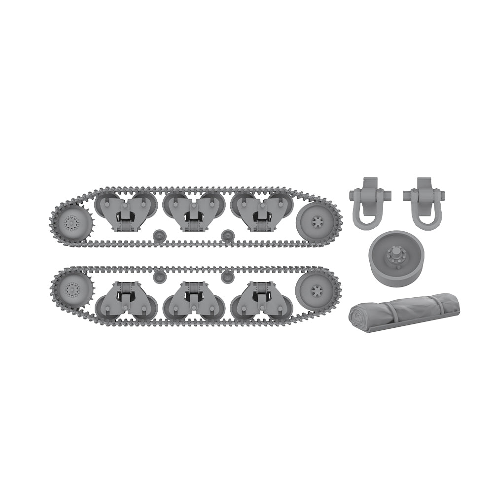 Yao's Studio LYTG064 1/35(48,72,144) Model Upgrade Parts France Hotchkiss H38 Track Links