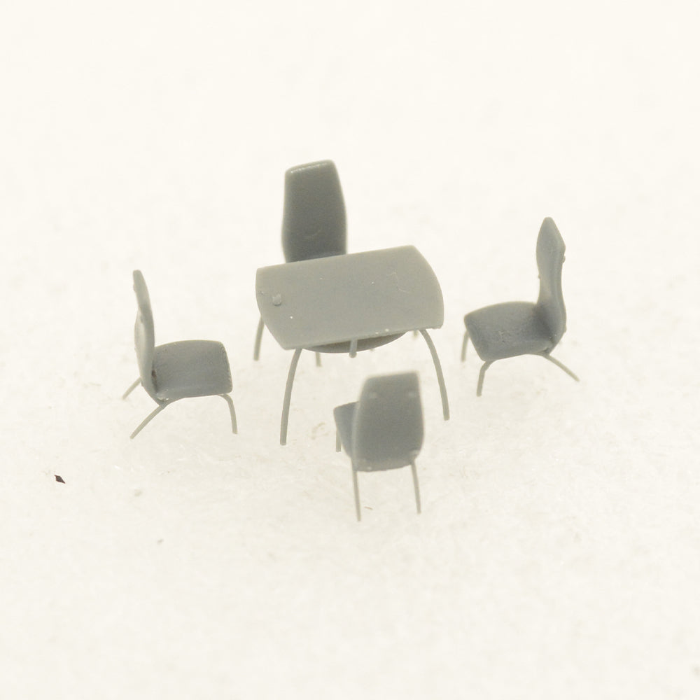 Yao's Studio LYTS004 Miniature Factory Building Military Car Railroad Track Accessory Props Diorama Scenery Modern Concise Style Kitchen combination