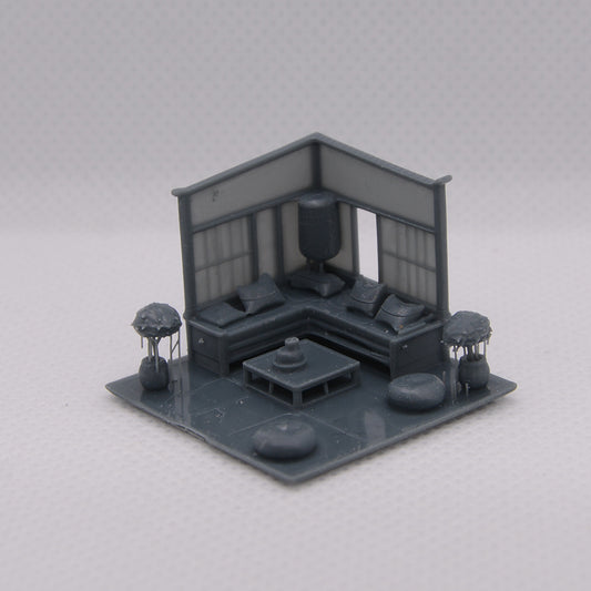 RHMG-175(174) 1/S 1/L 3D Printed Architectural Model Decor Miniature Building Ornament For Deskdesktop Ornament Japanese-Style Living Room