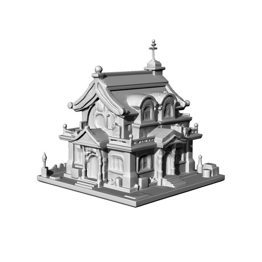 RHMG-182(183) 1/S 1/L Miniature Factory Building Military Car Railroad Track Accessory Props Diorama Scenery Model Ornament Yaju 1