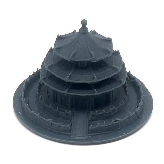RHMG-196(197) 1/S 1/L Miniature Factory Building Military Car Railroad Track Accessory Props Diorama Scenery Model Ornament Temple Of Heaven