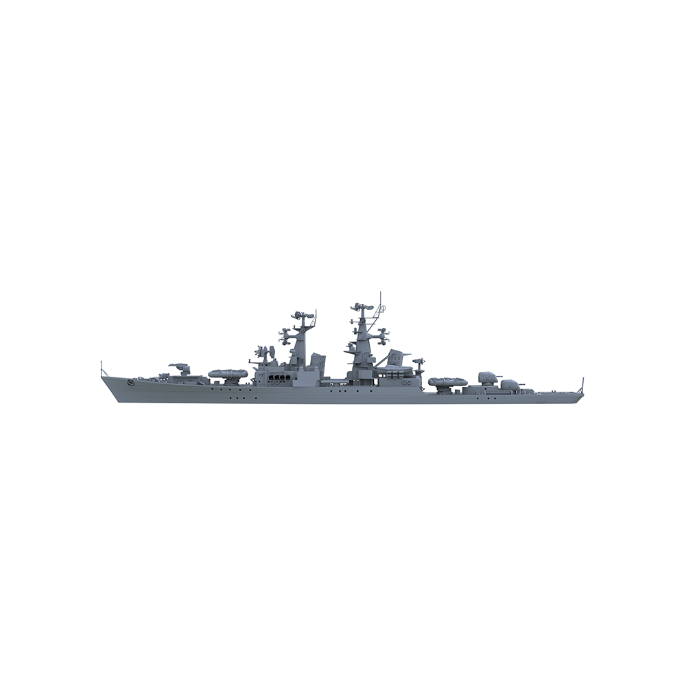 RHWS054 Military Model USSR Soviet Union Kynda class Missile Cruiser Water Line