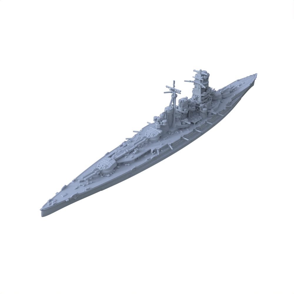 Kit Water Line IJN Kirishima Battle Cruiser MRY-SFW RHWS037 Military Model