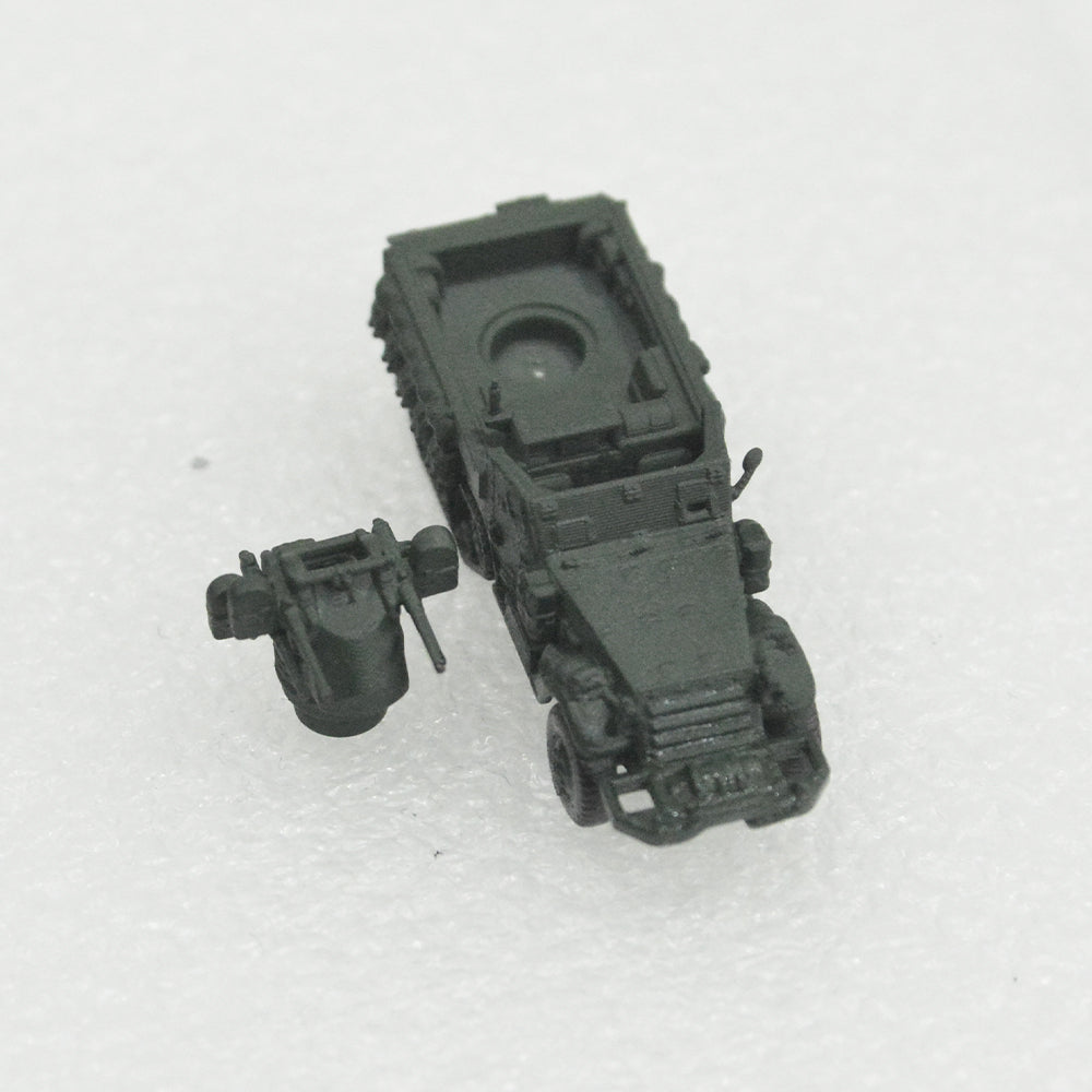 SSMODEL 552D Finished Painted N SCALE Railway Military Model Kit US M16 Multiple Gun Motor Carriage