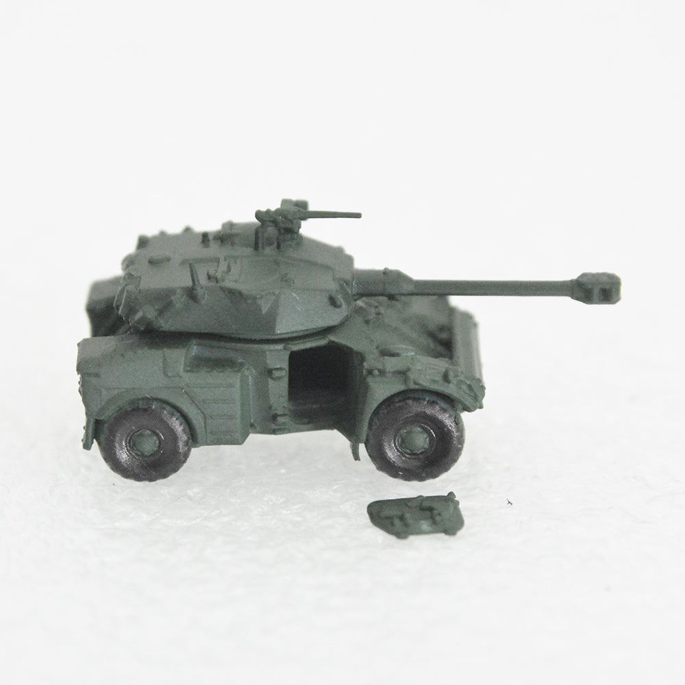 SSMODEL 803D Finished Painted N Scale Railway Military Model Kit Israel AML-90 Armor Vehicle