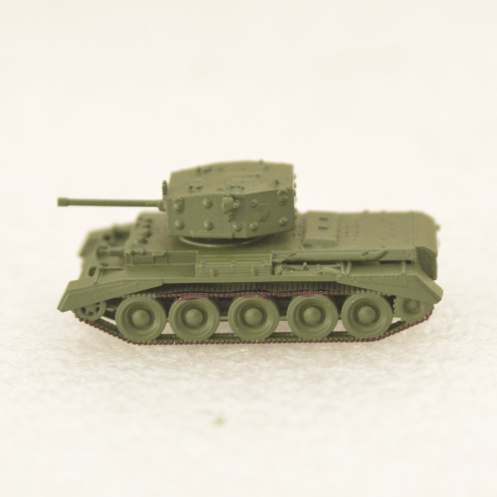 SSMODEL 818D Finished Painted N SCALE Railway Military Model Kit British Cruiser Mk VIII CavalierI(A27M)