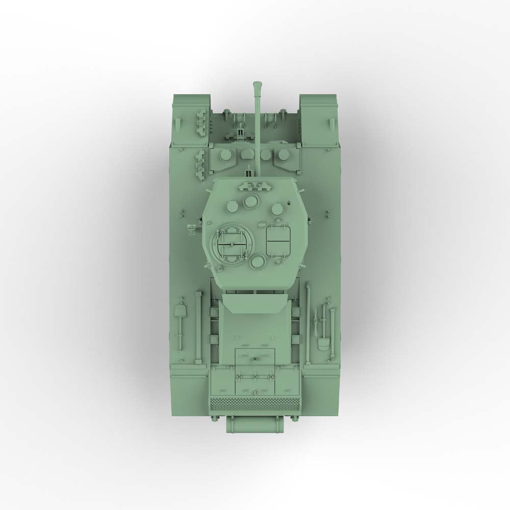 SSMODEL 397D Finished Painted N SCALE Railway Military Model Kit Italy Veicolo Blindato Medio 8x8 Freccia Light Tank