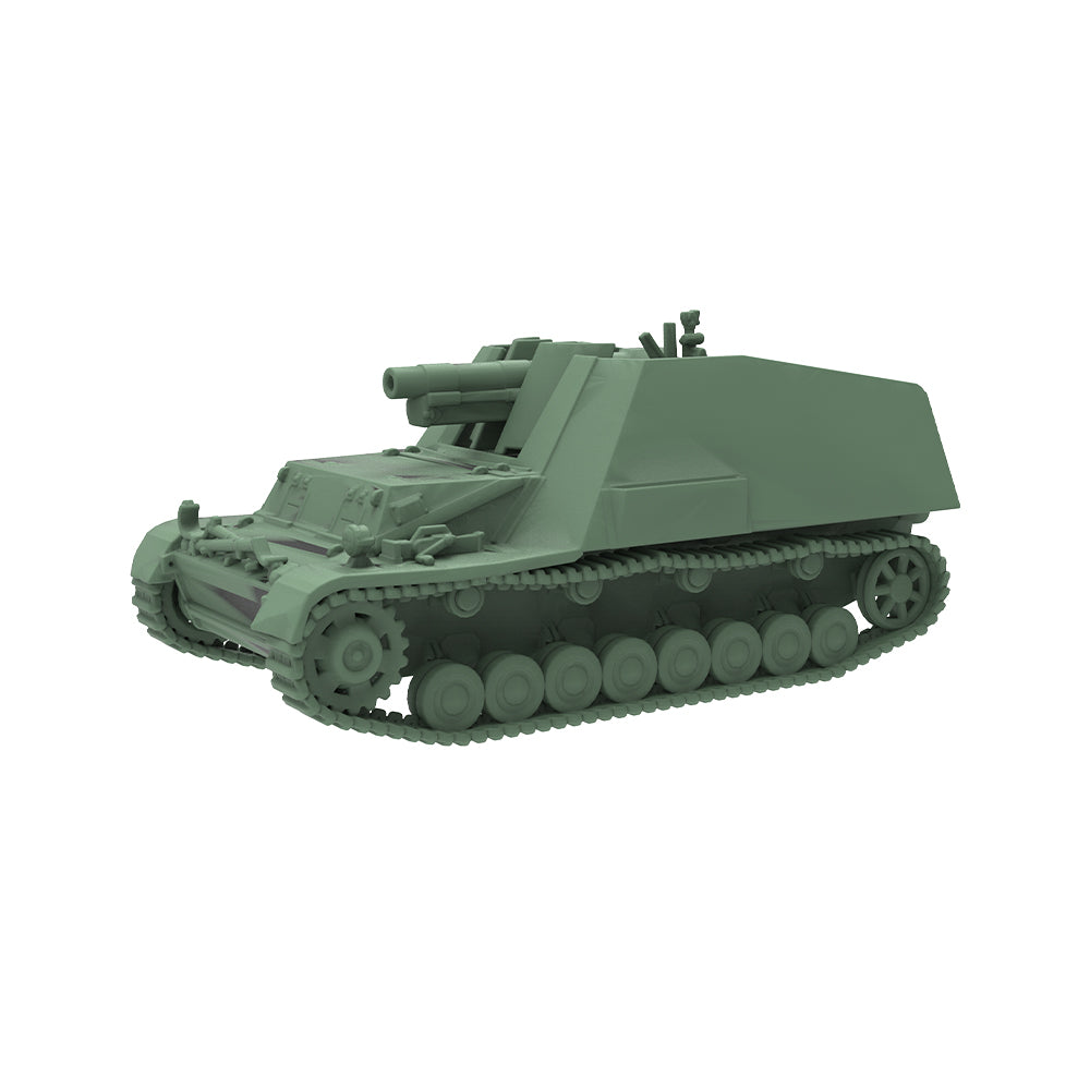 SSMODEL 498 Military Model Kit German Hummel Self-Propelled Gun