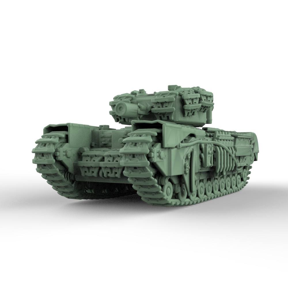 SSMODEL 905 Military Model Kit British Churchill AVRE Crocodile Infantry Tank