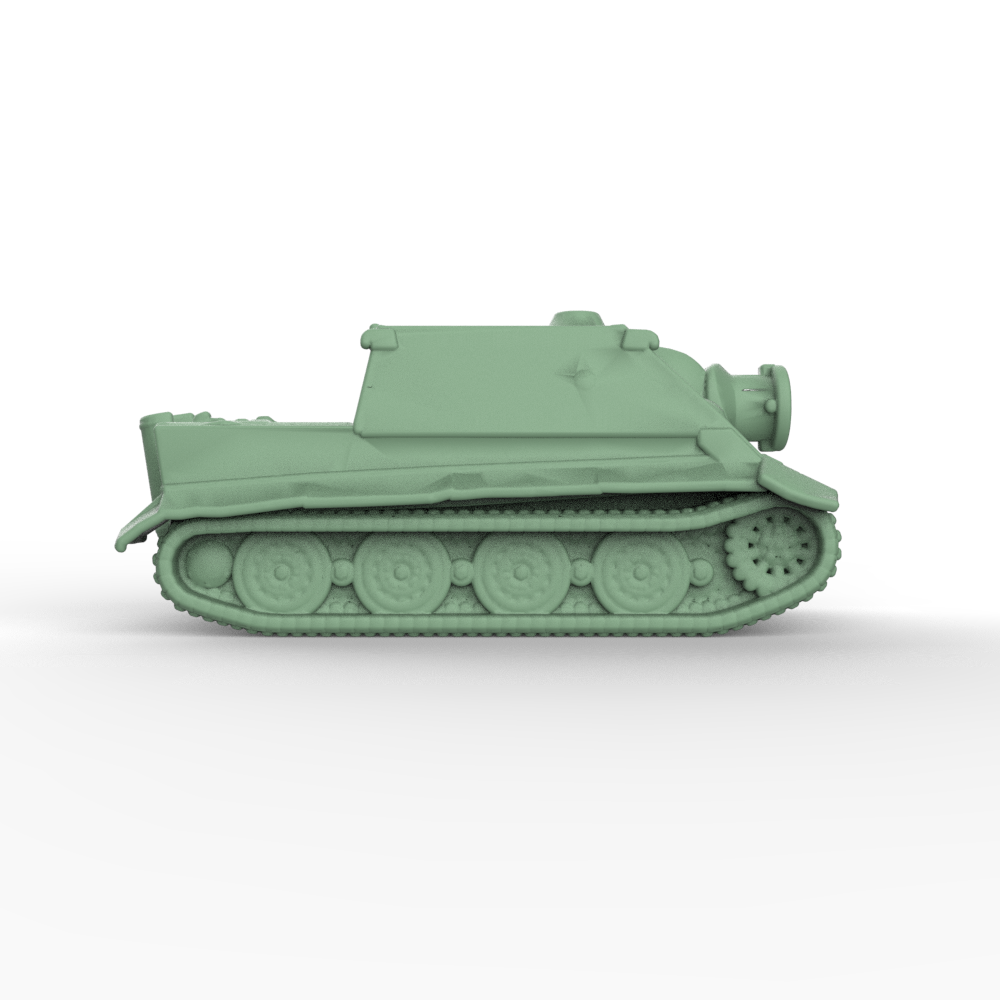 SSMODEL 386 Military Model Kit German Sturmtiger Self-Propelled Anti-tank Gun