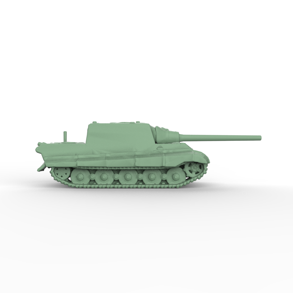 SSMODEL 394 Military Model Kit German Jagdtiger Tank Destroyer