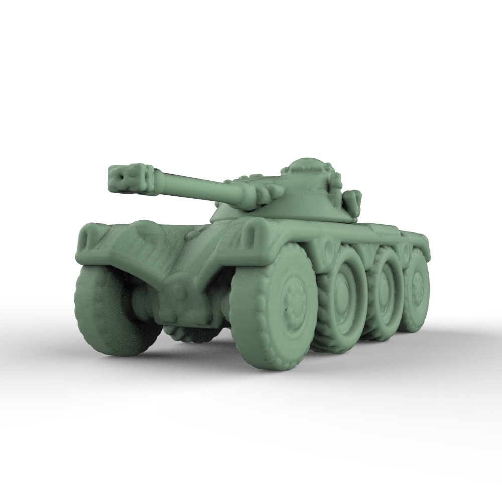 SSMODEL 996 Military Model Kit France PANHARD EBR1951 Light Tank