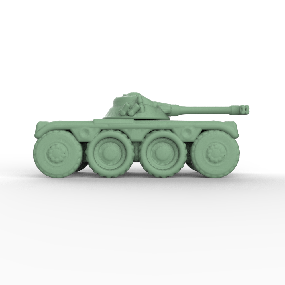 SSMODEL 996 Military Model Kit France PANHARD EBR1951 Light Tank