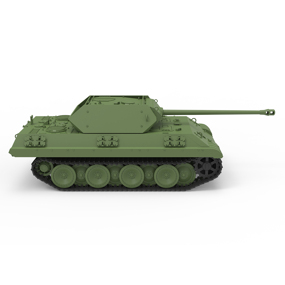 SSMODEL 370 Military Model Kit Germany Ersatz Panther M10 Medium Tank