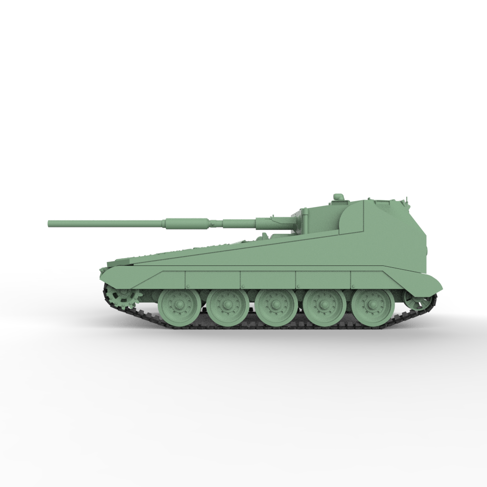SSMODEL 869 Military Model Kit Sweden IKV90 Tank Destroyer