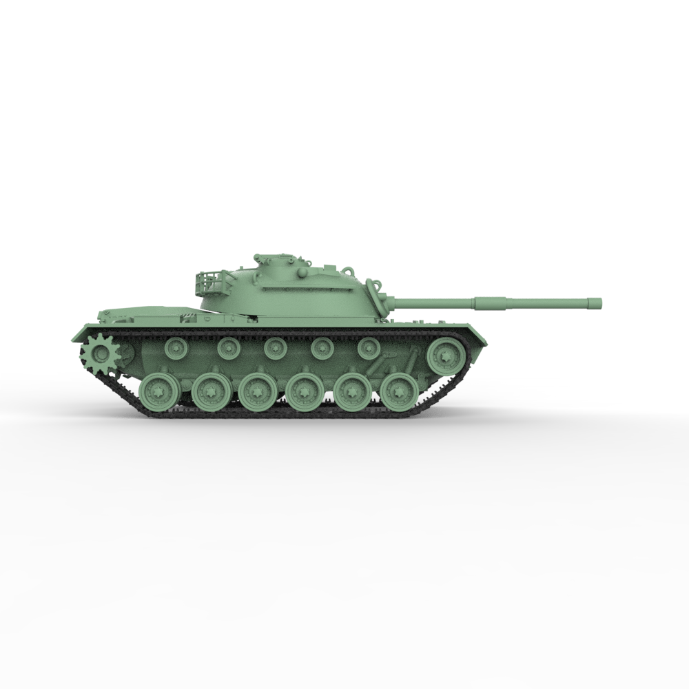 SSMODEL 896 Military Model Kit US M48 PATTON Medium Tank