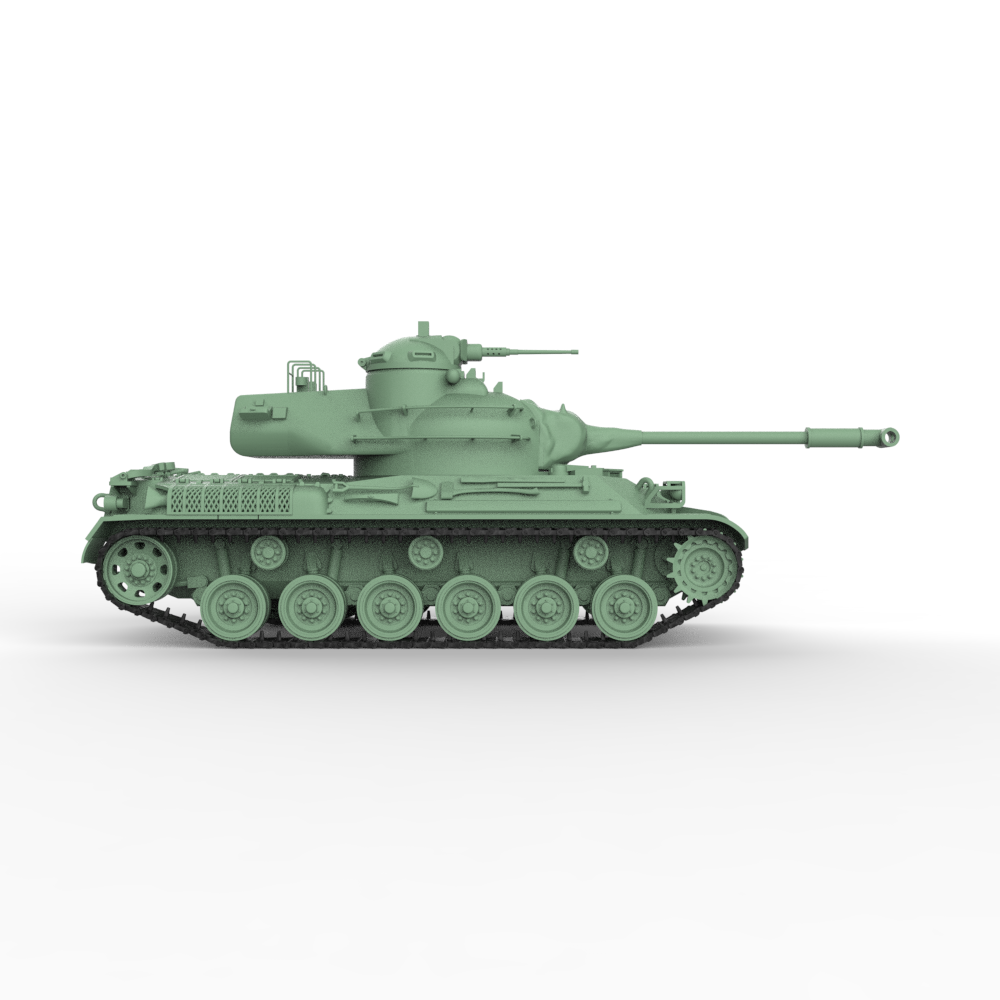 SSMODEL 907 Military Model Kit Japan TYPE61 Medium Tank