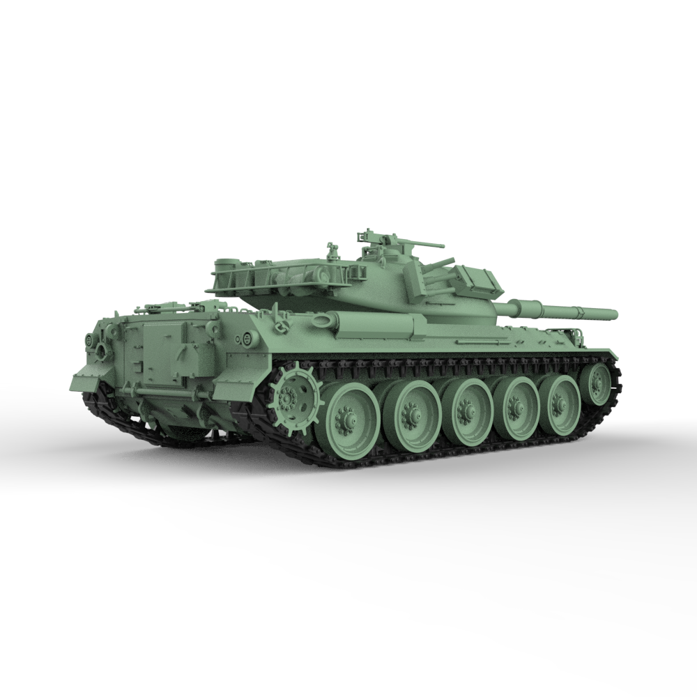 SSMODEL 987 Military Model Kit Japan TYPE74 Medium Tank