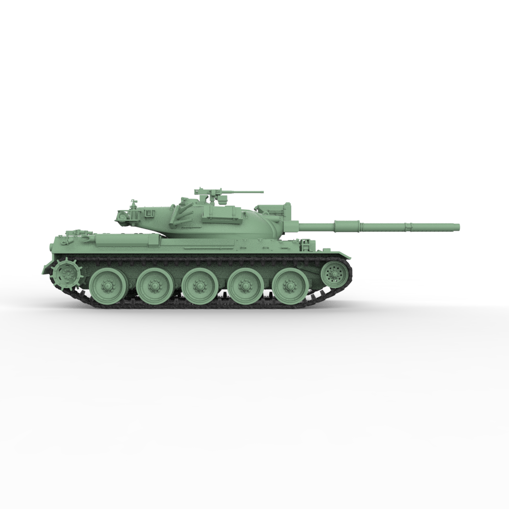 SSMODEL 987 Military Model Kit Japan TYPE74 Medium Tank