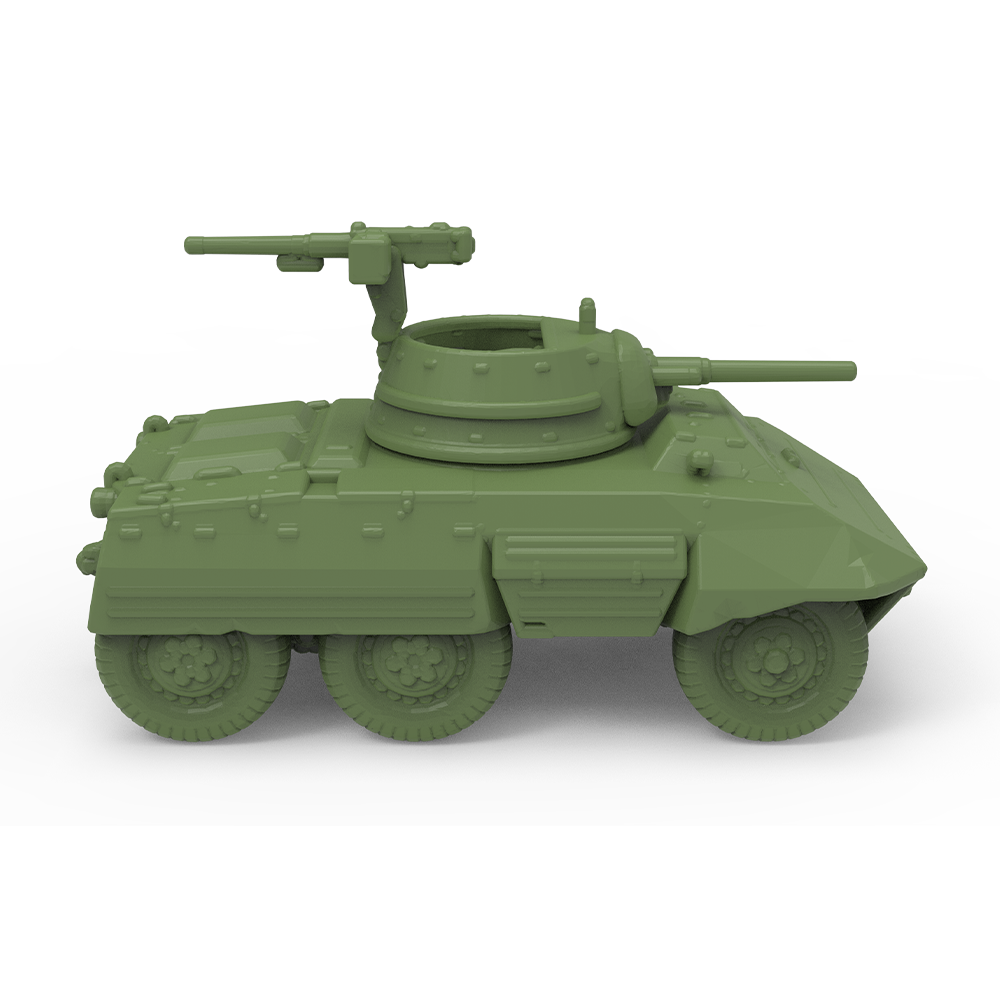 M8 Greyhound Light Armored Car MRY-SFW 380 Military Model Kit