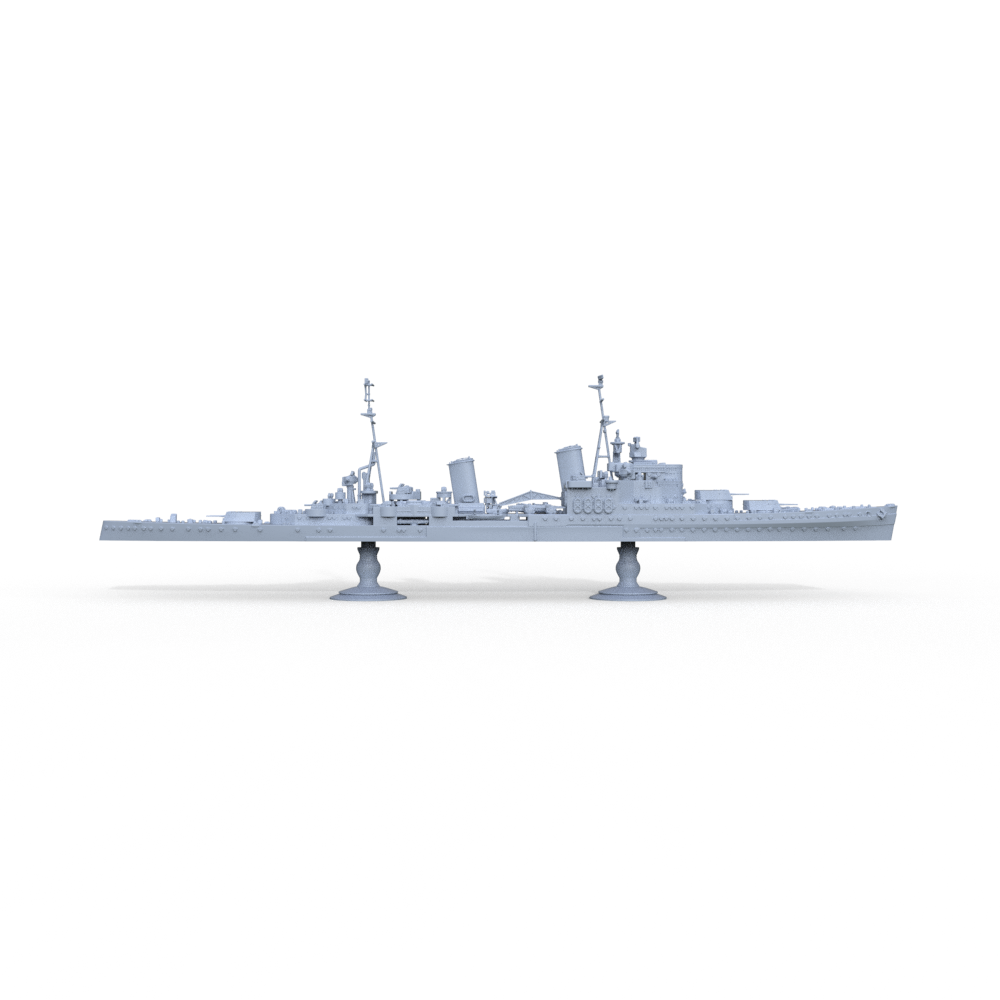 SSMODEL 603 Military Model Kit HMS Liverpool Gloucester Class Light Cruiser