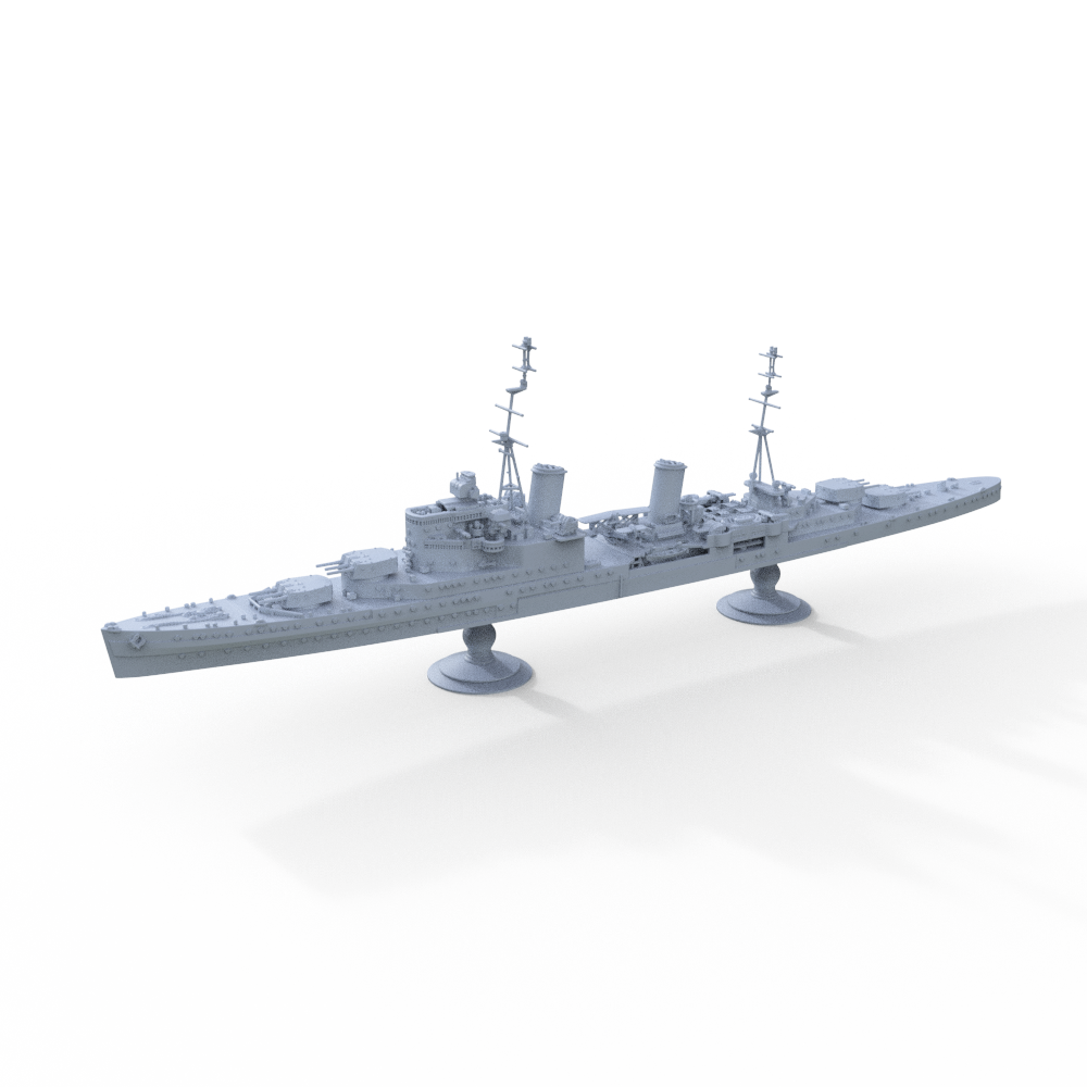 SSMODEL 604 Military Model Kit HMS SOUTHAMPTON Town-class Light Cruiser