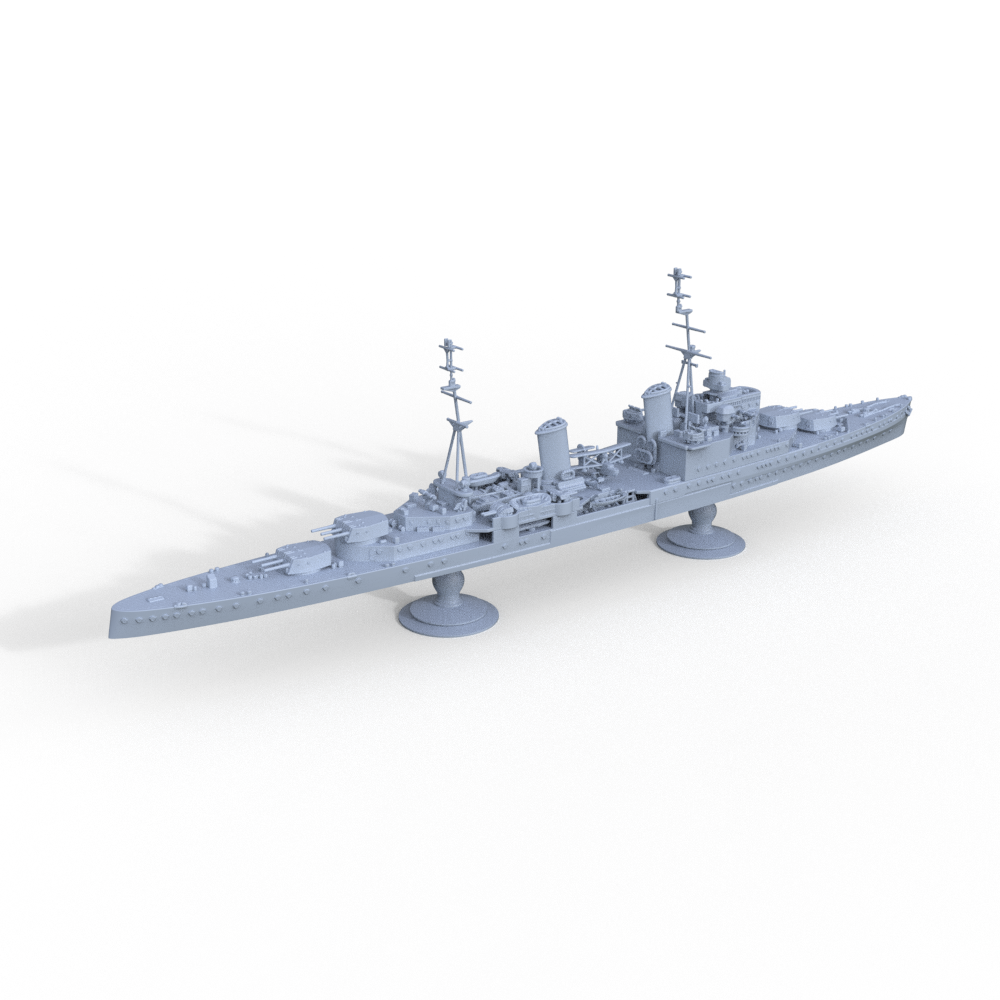 SSMODEL 604 Military Model Kit HMS SOUTHAMPTON Town-class Light Cruiser