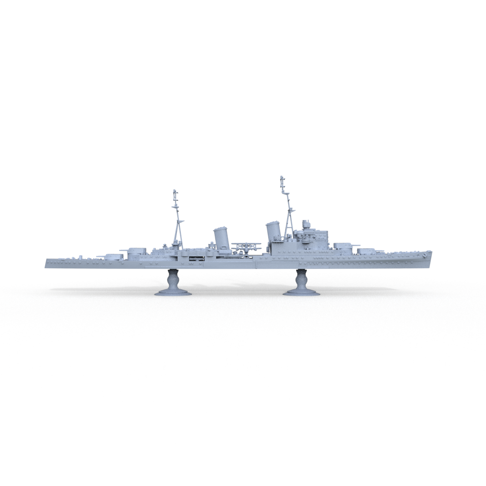 SSMODEL 604 Military Model Kit HMS SOUTHAMPTON Town-class Light Cruiser