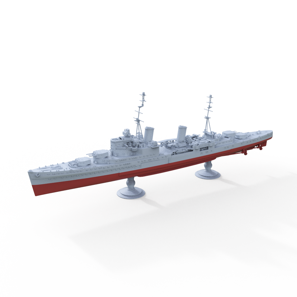 SSMODEL 604S Military Model Kit HMS SOUTHAMPTON Town-class Light Cruiser Full Hull