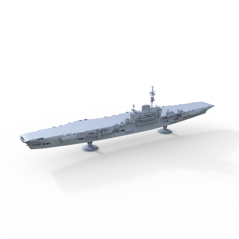 SSMODEL 611 Military Model Kit British HMS Implacable Class Aircraft Carrier(Bottomless Version)