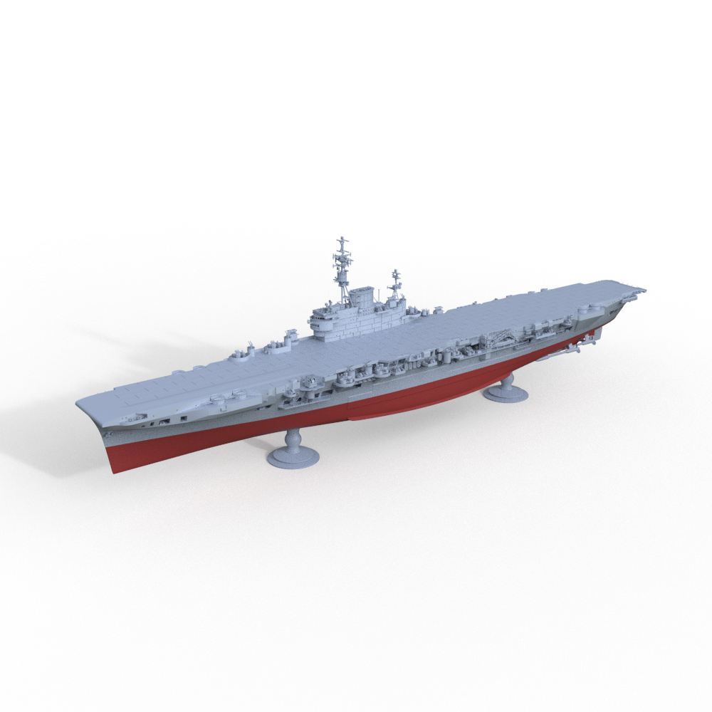 SSMODEL 611S Military Model Kit British HMS Implacable Class Aircraft Carrier Full Hull