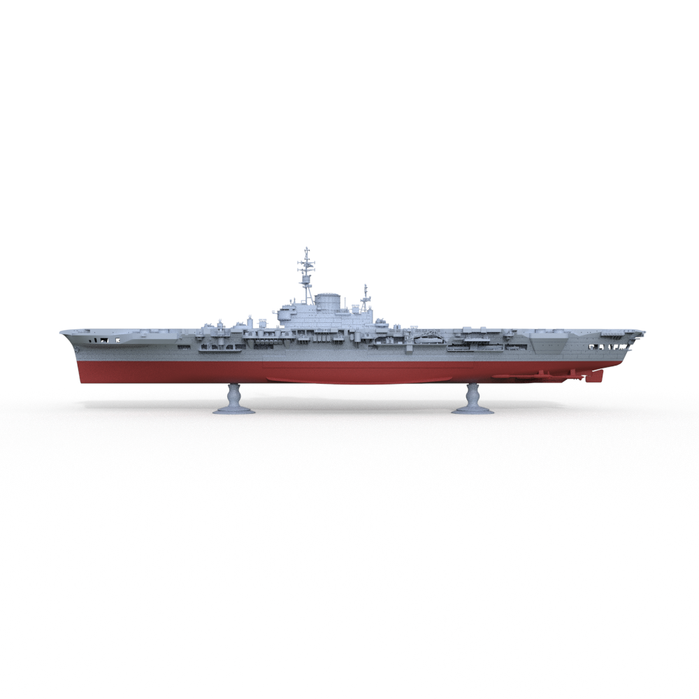 SSMODEL 611S Military Model Kit British HMS Implacable Class Aircraft Carrier Full Hull