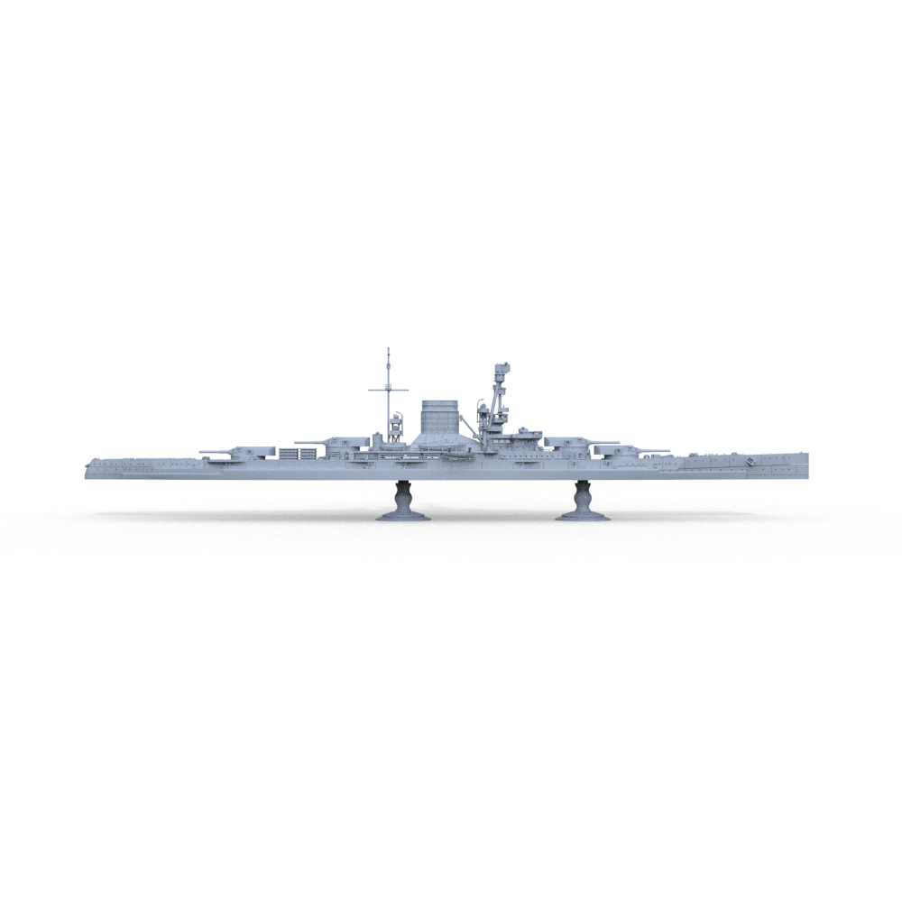 SSMODEL 612 Military Model Kit German Ersatz Yorck Class(Bottomless Version)