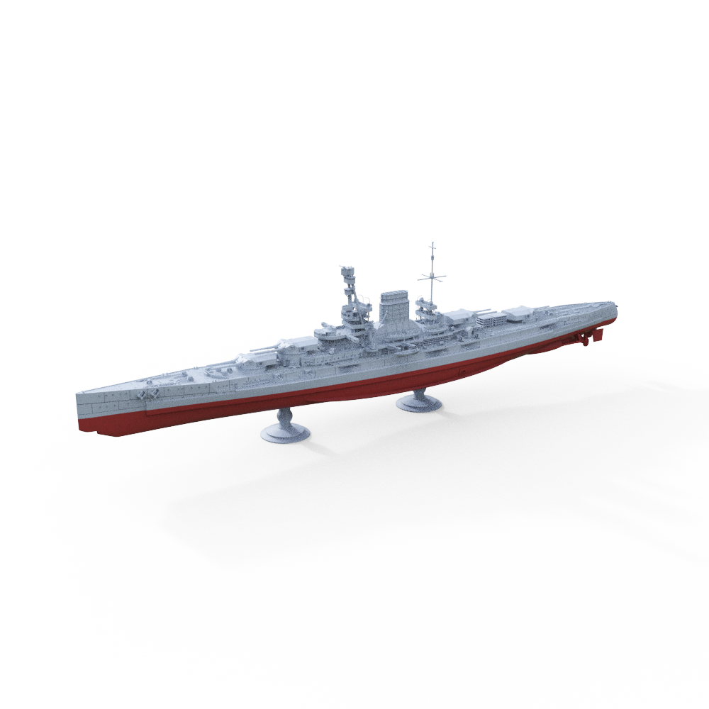 SSMODEL 612S Military Model Kit German Ersatz Yorck Class Full Hull