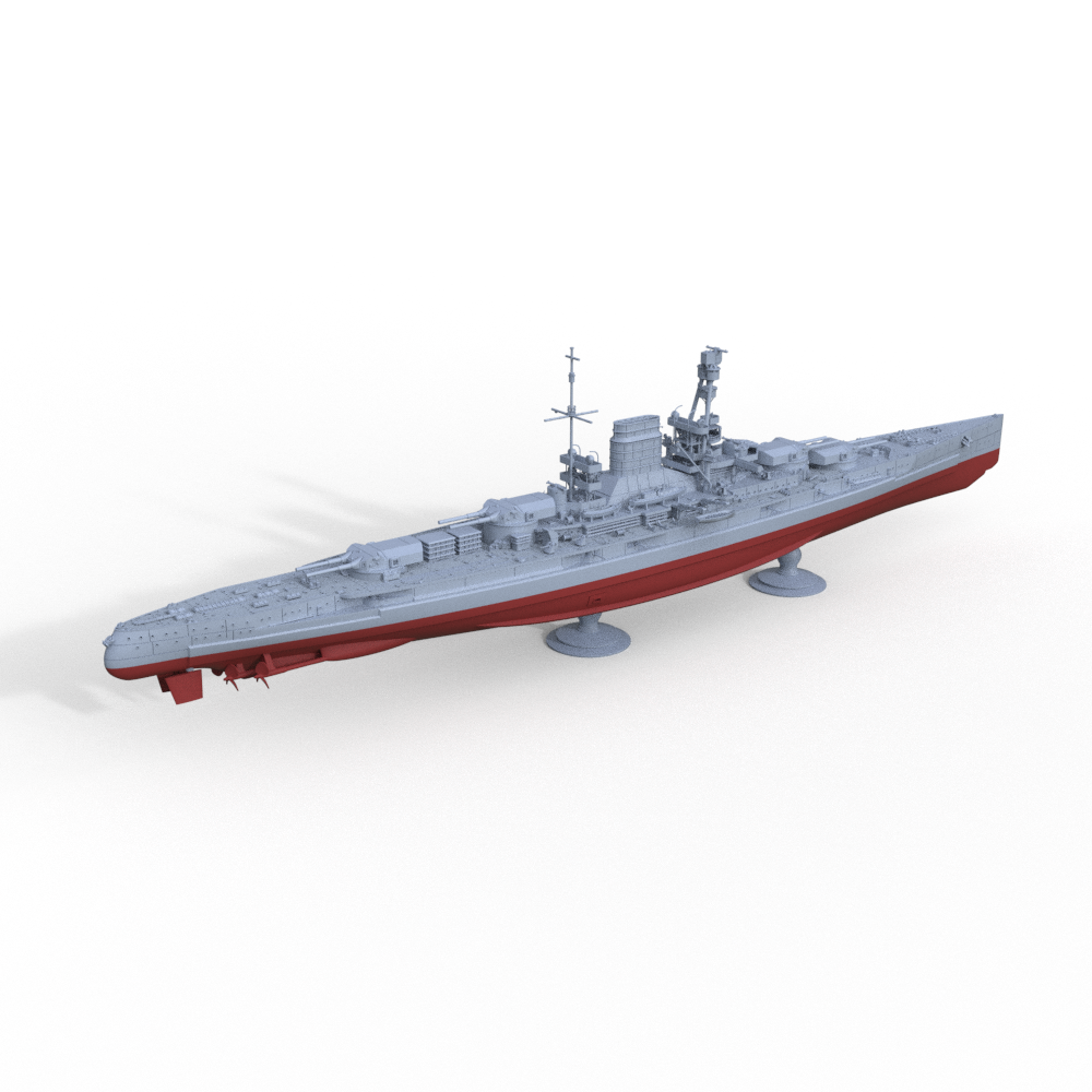 SSMODEL 612S Military Model Kit German Ersatz Yorck Class Full Hull