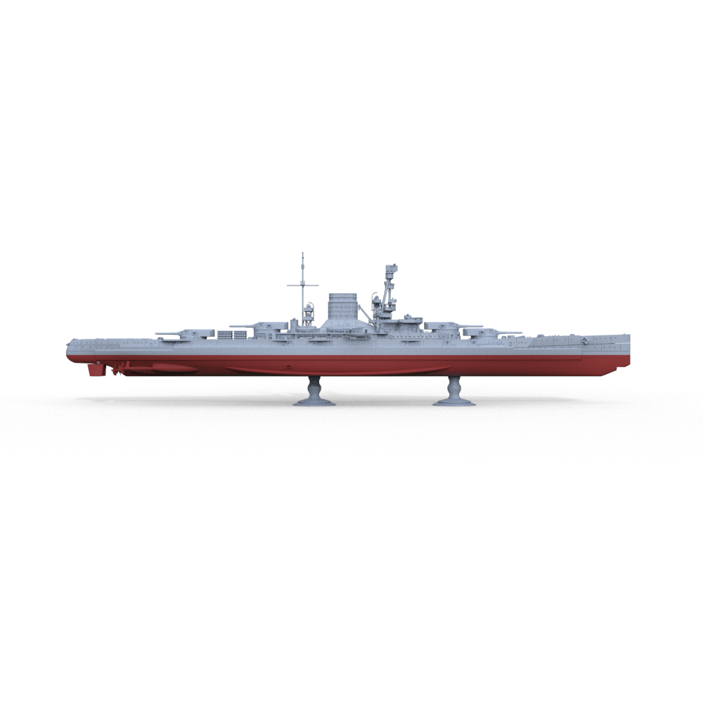 SSMODEL 612S Military Model Kit German Ersatz Yorck Class Full Hull