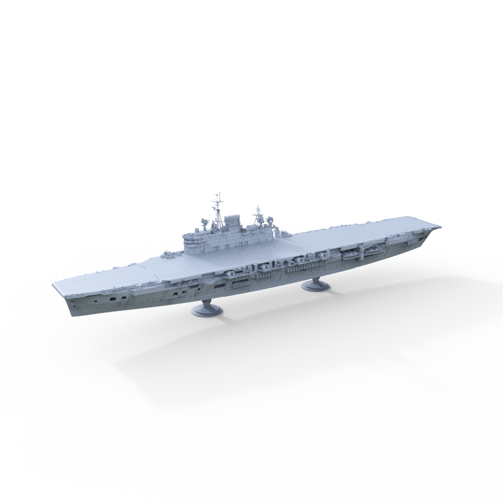 SSMODEL 613 Military Model Kit HMS Audacious Class Aircraft Carrier(Bottomless Version)