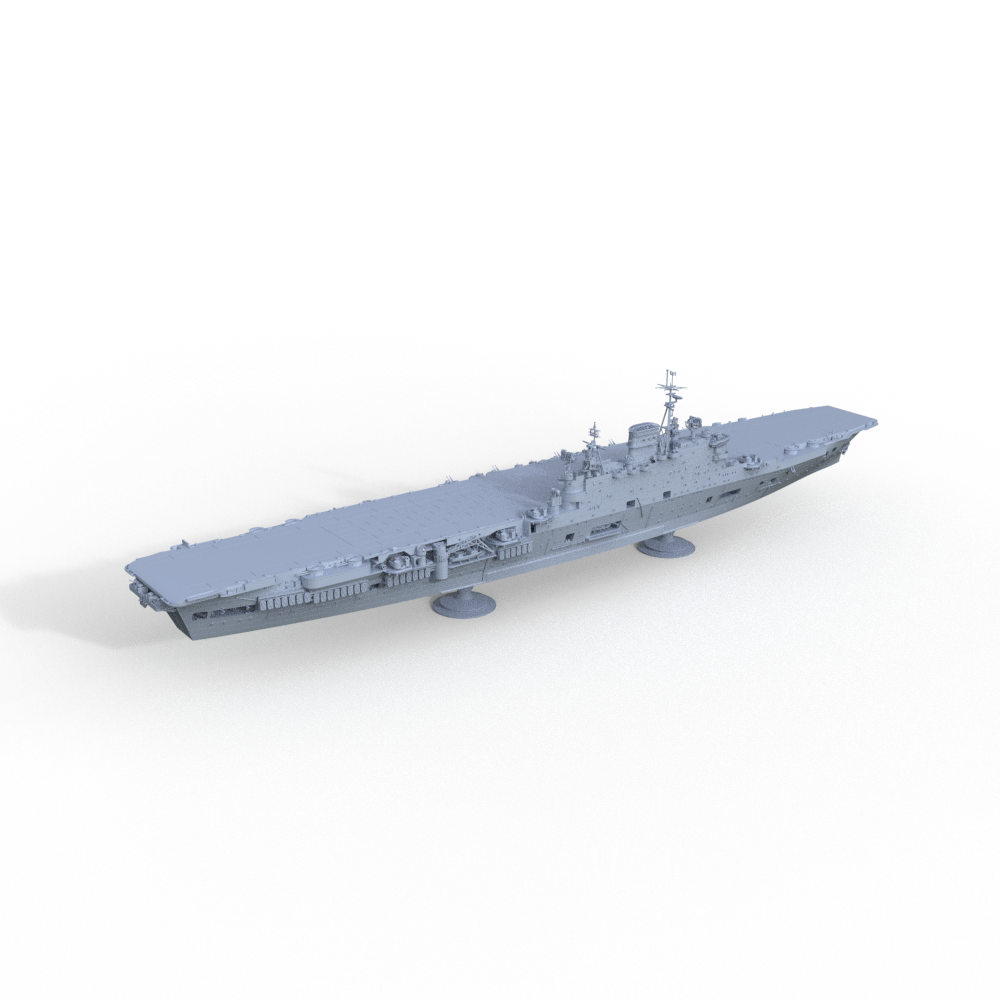 SSMODEL 613 Military Model Kit HMS Audacious Class Aircraft Carrier(Bottomless Version)