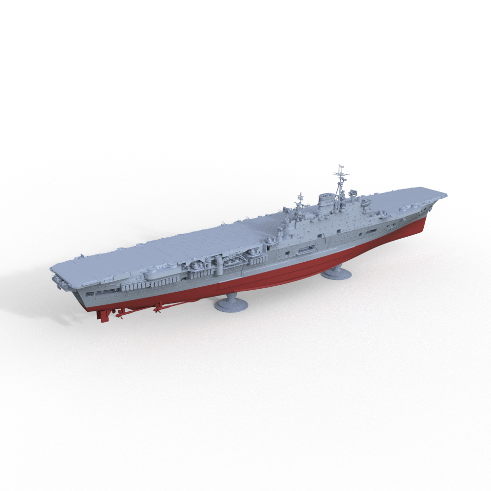 SSMODEL 613S Military Model Kit HMS Audacious Class Aircraft Carrier Full Hull