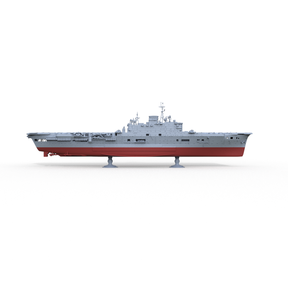 SSMODEL 613S Military Model Kit HMS Audacious Class Aircraft Carrier Full Hull