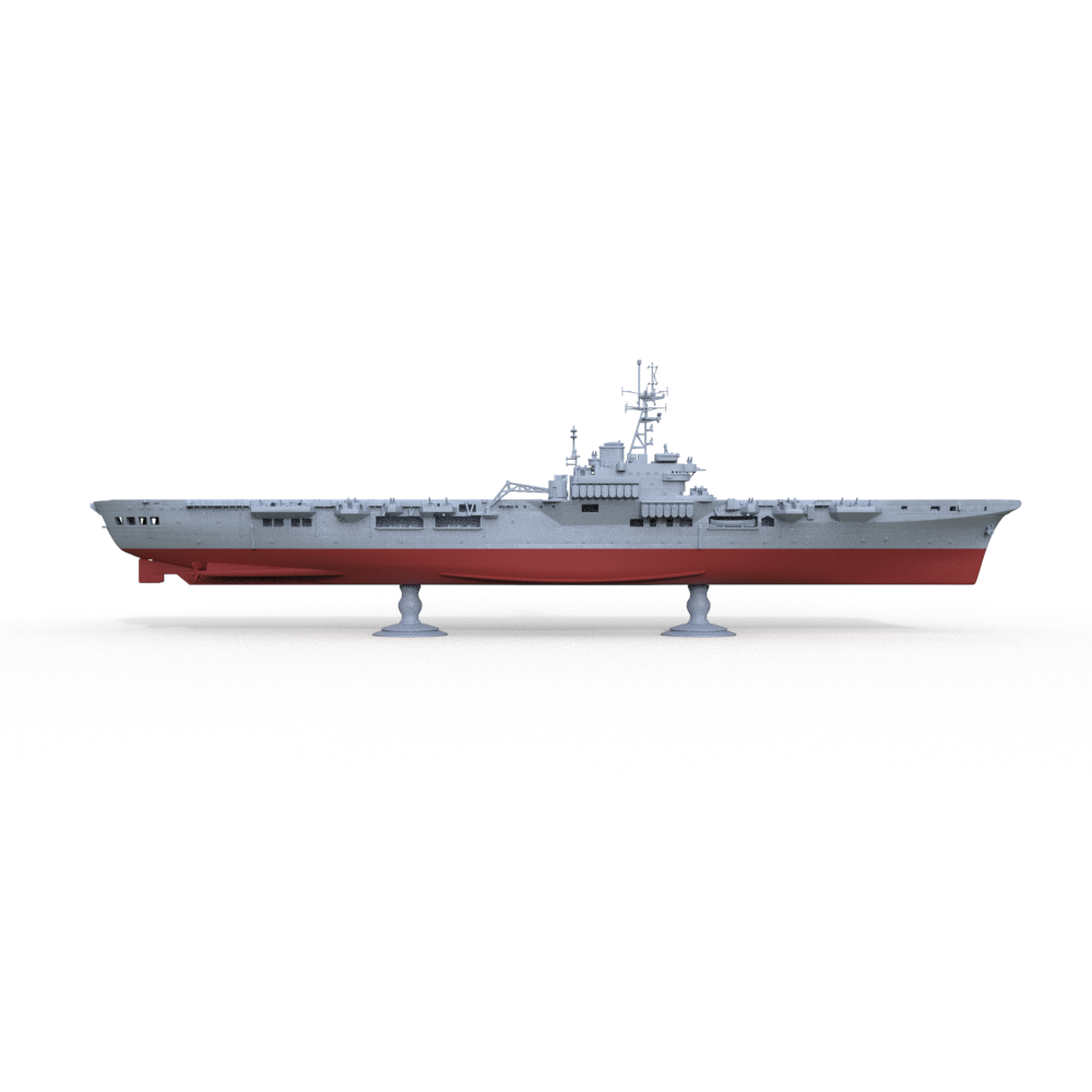 SSMODEL 614S Military Model Kit HMS Colossus Class Aircraft Carrier Full Hull