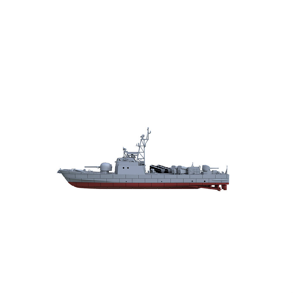 SSC150S Military Model LY Beir Grassa Missile Boat Full Hull