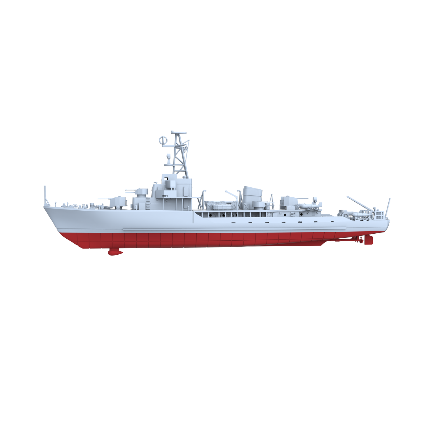 SSC172S Military Model CNS Type 6610 Minesweeper Full Hull