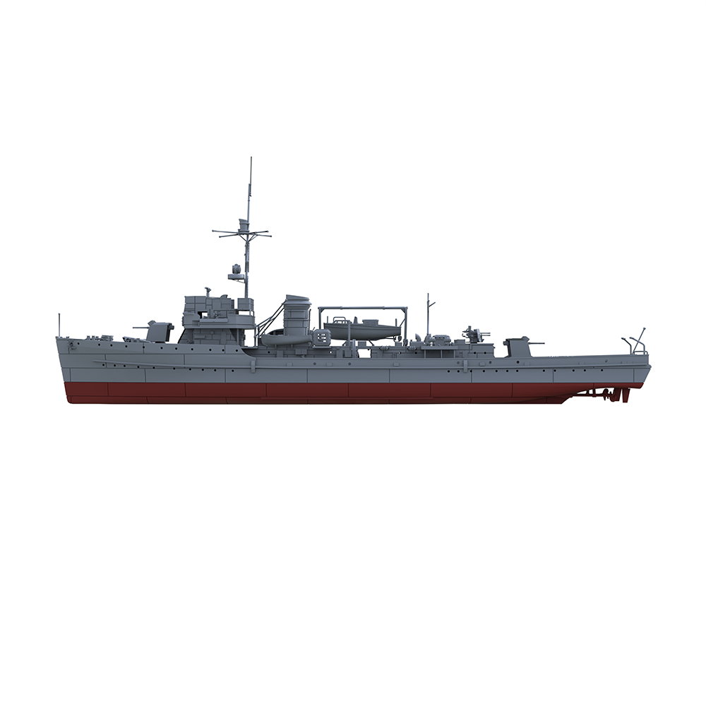 SSC184S Military Model German DKM M 17, Minensuchboot Typ 1935 Full Hull