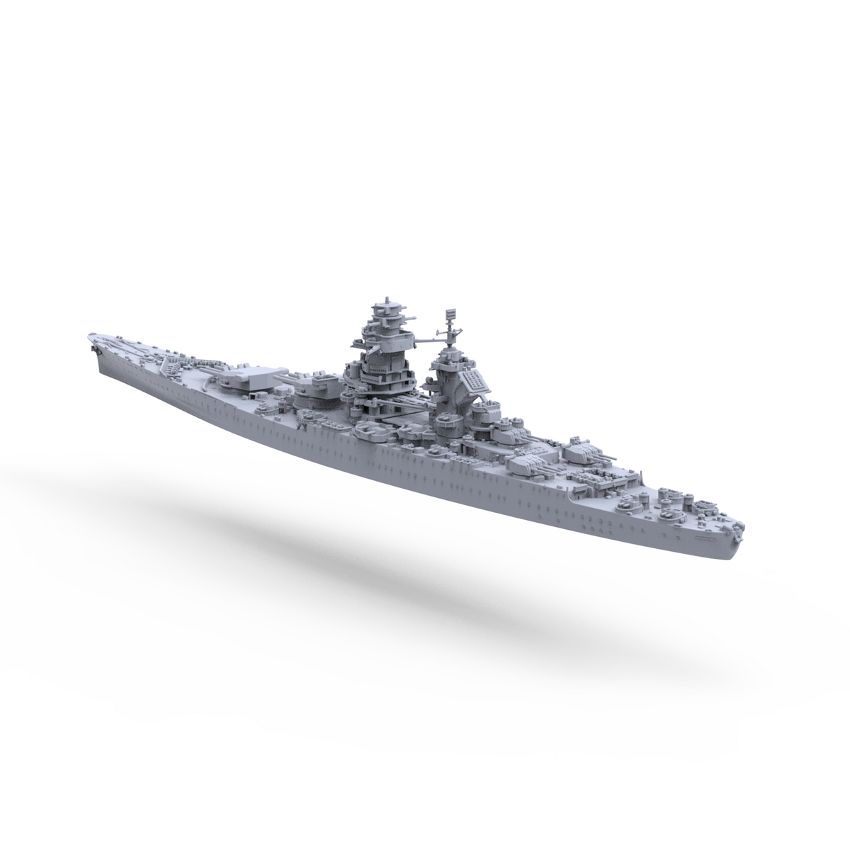 Military Model France BattleShips Richelieu-class, Richelieu, 1943 Water line MRY-SFW SSC123