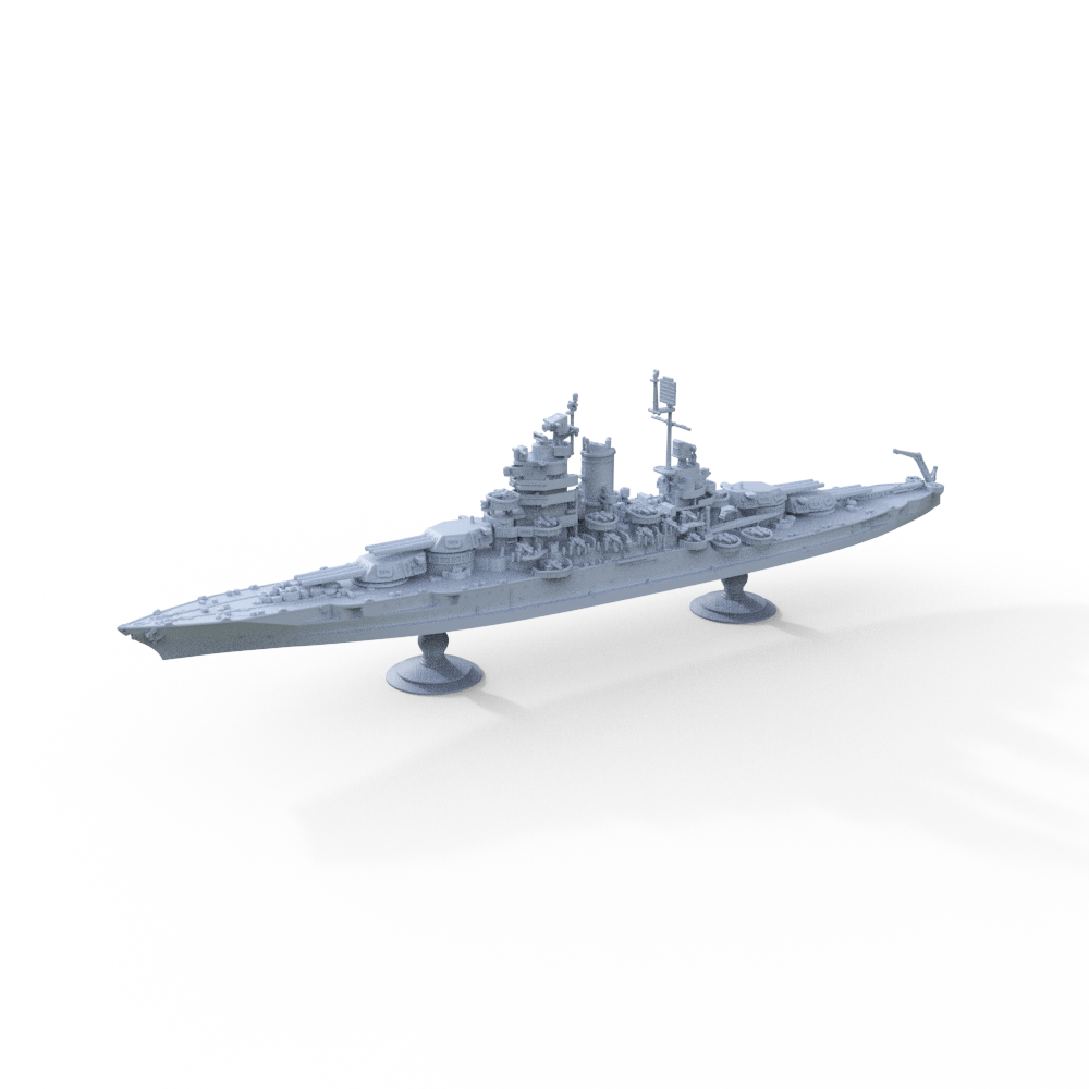 SSMODEL 704 Military Model Kit USS New Mexico Class Mississippi (BB-41) 1945 Battleship