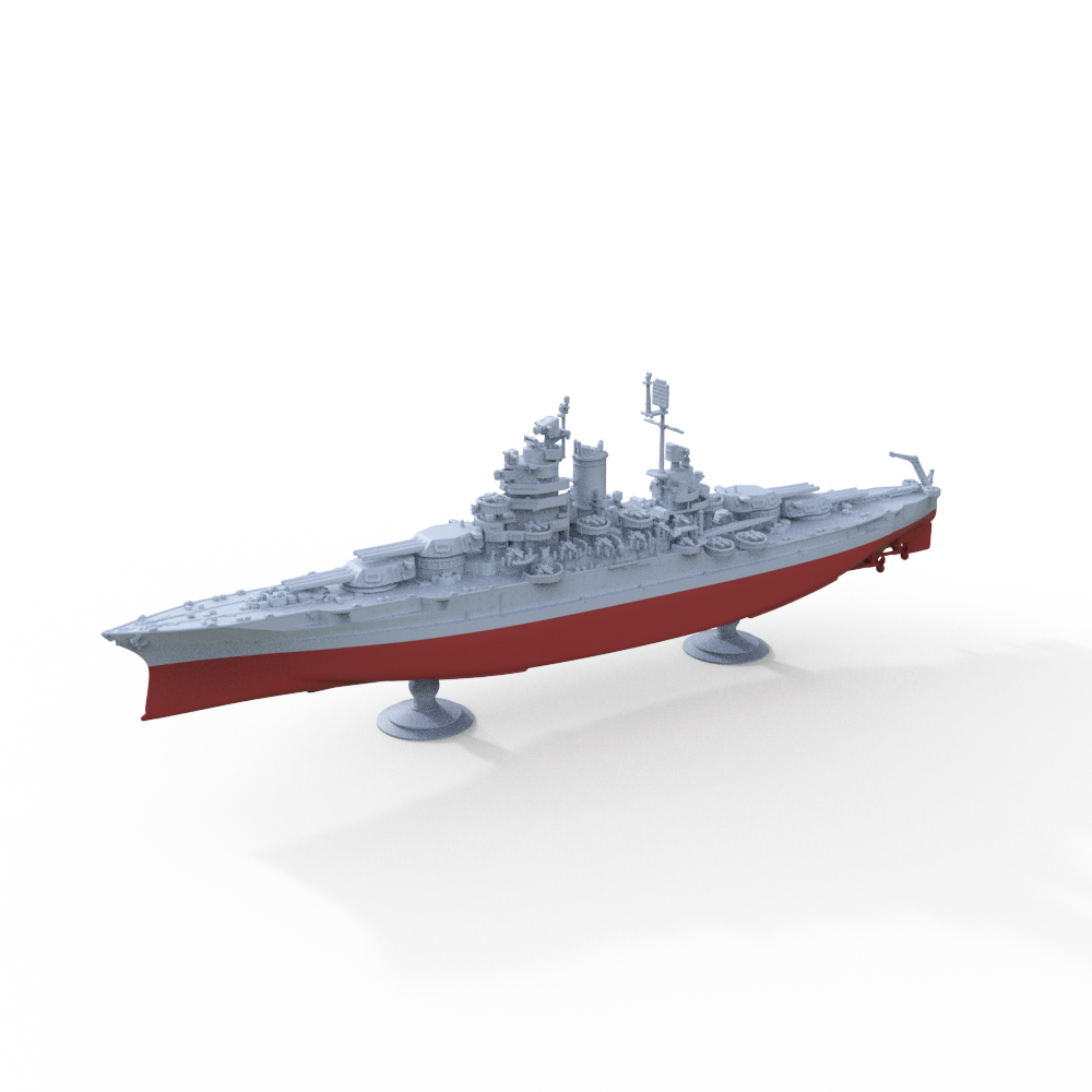 SSMODEL 704S Military Model Kit USS New Mexico Class Mississippi (BB-41) 1945 Battleship Full Hull