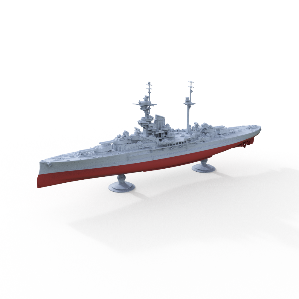 SSMODEL 705S Military Model Kit USSR Revenge-Class Battleships, Arkhangelsk, 1944 Full Hull