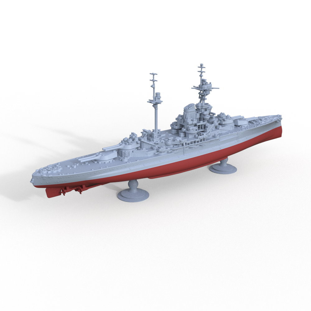 SSMODEL 705S Military Model Kit USSR Revenge-Class Battleships, Arkhangelsk, 1944 Full Hull