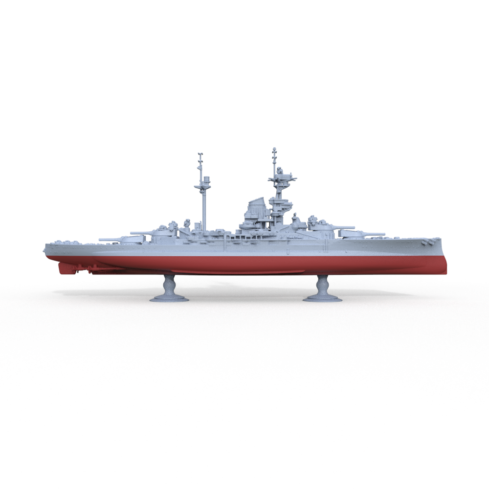 SSMODEL 705S Military Model Kit USSR Revenge-Class Battleships, Arkhangelsk, 1944 Full Hull